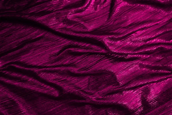 Red Reflect Velvet Fabric Texture Used Background Empty Red Fabric — Stok fotoğraf