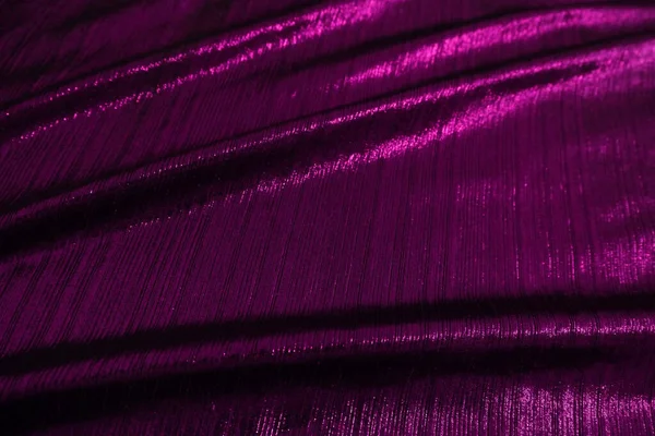 Purple velvet fabric texture used as background. Empty purple fabric background of soft and smooth textile material. There is space for text.	