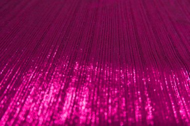 Purple velvet fabric texture used as background. Empty purple fabric background of soft and smooth textile material. There is space for text..	