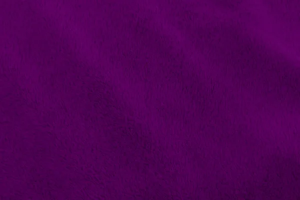 紫罗兰清洁羊毛纹理背景 轻薄的自然流行羊毛 紫色无缝棉 设计师用绒毛的质地 特写片断白色毛毯 — 图库照片