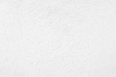 Beyaz beton duvarın pürüzsüz dokusu kaba bir yüzey, metin için boşluk, arkaplan için alan.