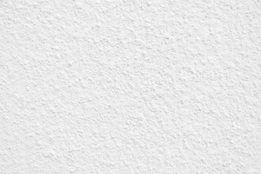 Beyaz beton duvarın pürüzsüz dokusu kaba bir yüzey, metin için boşluk, arkaplan için alan.