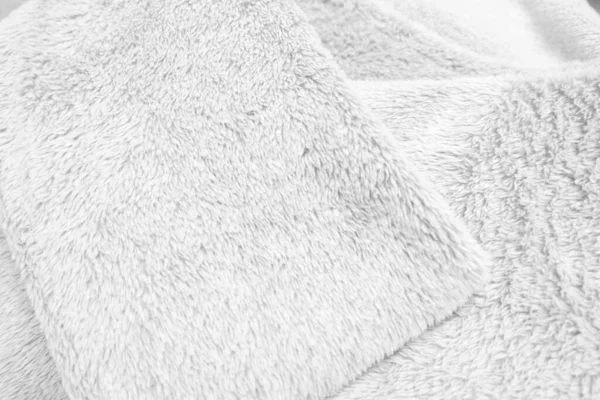 White Clean Wool Texture Background Light Natural Sheep Wool White — Stock Photo, Image