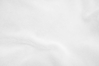 White clean wool texture background. light natural sheep wool. white seamless cotton. texture of fluffy fur for designers. close-up fragment white wool carpet.	