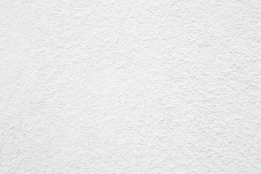 Beyaz beton duvarın pürüzsüz dokusu kaba bir yüzey, metin için boşluk, arkaplan için alan.
