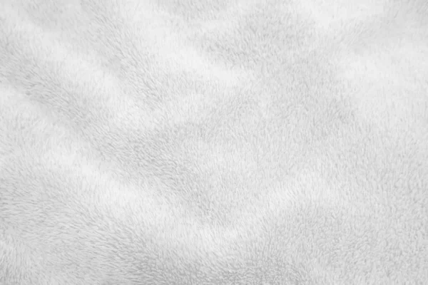 White Clean Wool Texture Background Light Natural Sheep Wool White — Zdjęcie stockowe