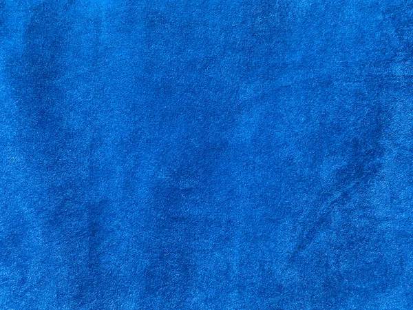 浅蓝色天鹅绒面料质地为背景 清澈的浅蓝色面料背景 柔软而光滑的纺织材料 文本是有空间的 — 图库照片