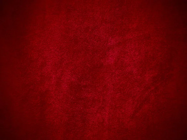 Dark Red Velvet Fabric Texture Used Background Empty Dark Red — Stockfoto