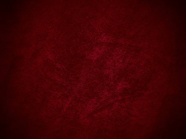 Dark Red Velvet Fabric Texture Used Background Empty Dark Red — 图库照片