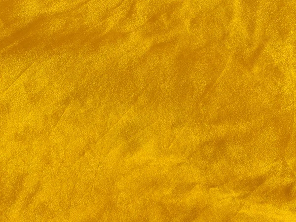 Textura Tecido Veludo Amarelo Usado Como Fundo Fundo Tecido Amarelo — Fotografia de Stock
