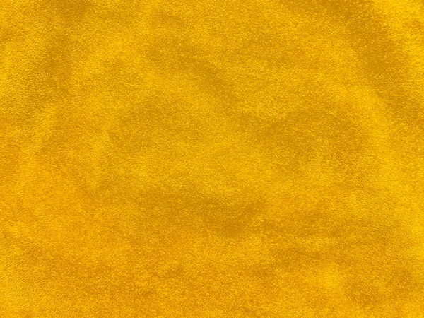 Sárga Bársony Szövet Textúra Használt Háttér Üres Sárga Szövet Háttér — Stock Fotó