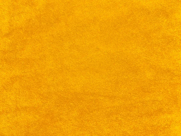 Texture Tissu Velours Jaune Utilisé Comme Fond Fond Tissu Jaune — Photo