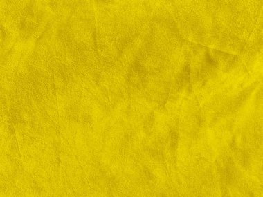 Yellow velvet fabric texture used as background. Empty yellow fabric background of soft and smooth textile material. There is space for text...	