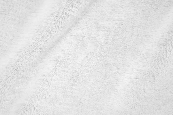 White Clean Wool Texture Background Light Natural Sheep Wool White — Zdjęcie stockowe