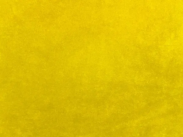 Yellow Velvet Fabric Texture Used Background Empty Yellow Fabric Background — Stock Photo, Image