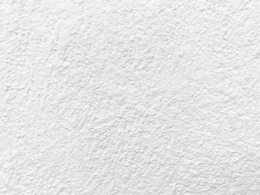 Beyaz beton duvarın pürüzsüz dokusu kaba bir yüzey, metin için boşluk, arkaplan için alan.