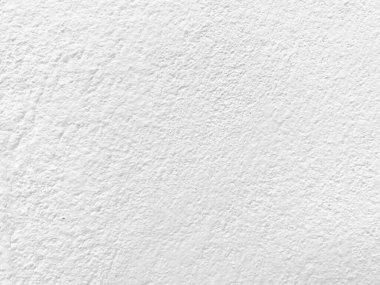 Beyaz beton duvarın pürüzsüz dokusu kaba bir yüzey, metin için boşluk, arkaplan için alan.