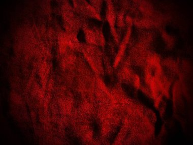 Dark red velvet fabric texture used as background. Empty dark red fabric background of soft and smooth textile material. There is space for text...	