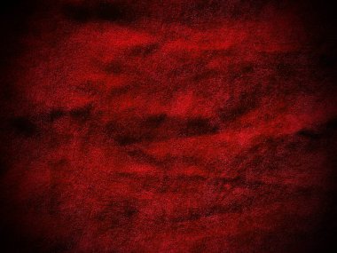 Dark red velvet fabric texture used as background. Empty dark red fabric background of soft and smooth textile material. There is space for text...	