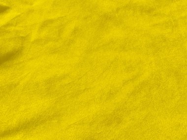 Yellow velvet fabric texture used as background. Empty yellow fabric background of soft and smooth textile material. There is space for text...	