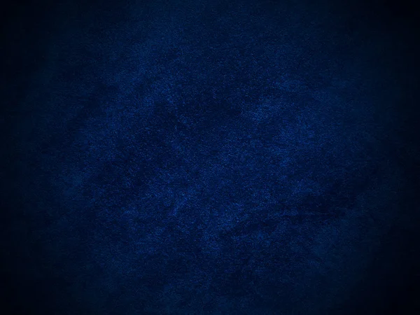 Dark Blue Velvet Fabric Texture Used Background Empty Dark Blue — Zdjęcie stockowe