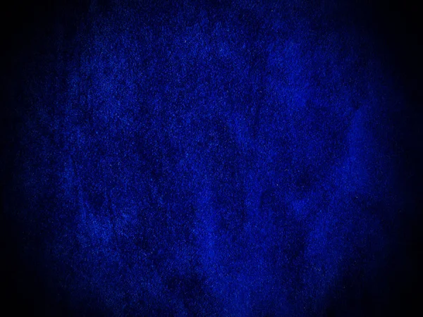 Dark Blue Velvet Fabric Texture Used Background Empty Dark Blue — Zdjęcie stockowe