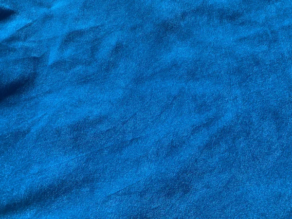 Light Blue Velvet Fabric Texture Used Background Empty Light Blue — Stockfoto