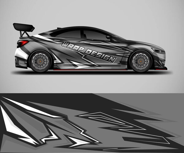 Car Wrap Van Design Vector