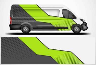 Van Wrap Araba Tasarım Vektörü