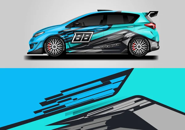 Conception Enveloppe Voiture Vectoriel Prêt Imprimer Modifiable — Image vectorielle