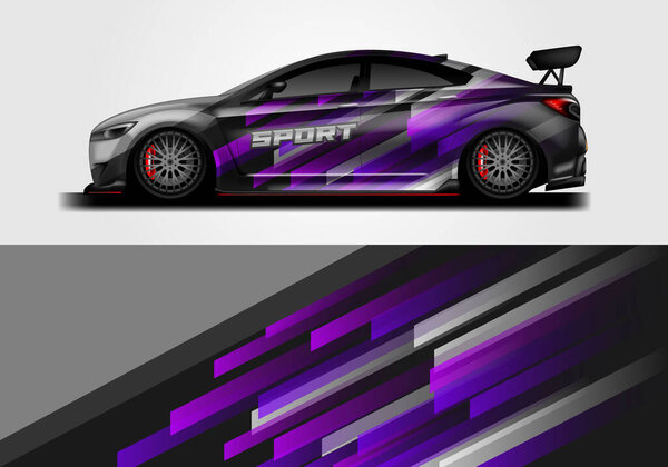 Car Wrap Vector Design Ready Print And Editable