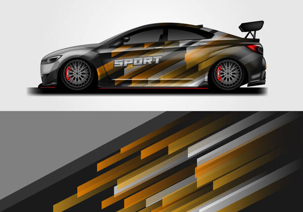 Car Wrap Vector Design Ready Print And Editable