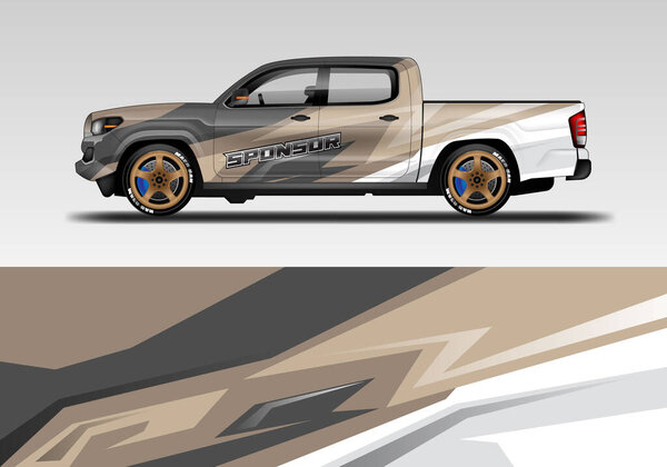 car wrap design vector livery background