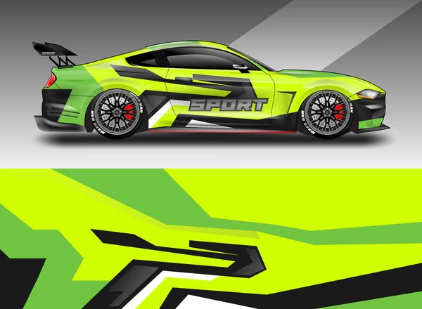 자동차 디자인 Vector Graphic Abstract Stripe Racing Background Vehicle Race — 스톡 벡터