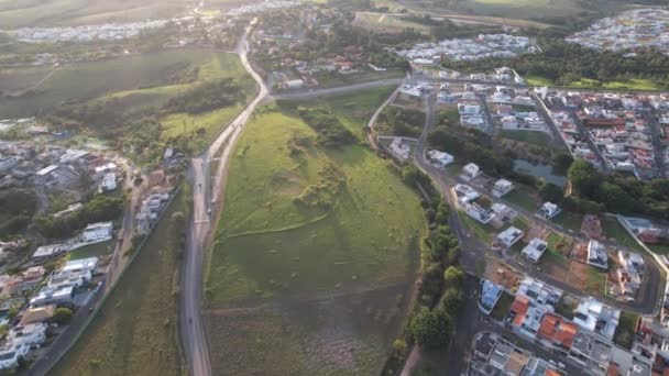 Parque Ecológico Indaiatuba Belo Parque Centro Cidade Com Lago Belas — Vídeo de Stock