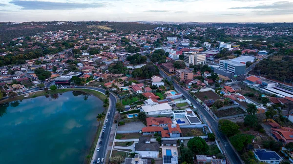 Lagoa Santa Belo Horizonte Brésil Belle Lagune Dans Une Ville — Photo