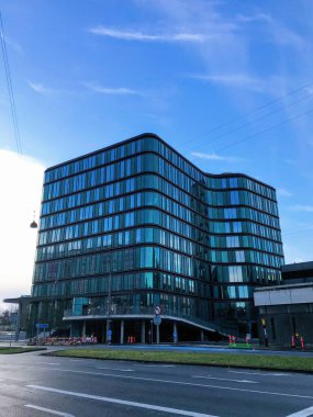 Kopenhag 'daki SEB bankasının yan görüntüsü