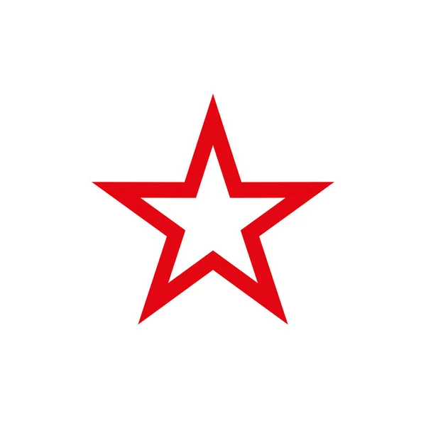 Logo estrella roja imágenes de stock de arte vectorial Depositphotos