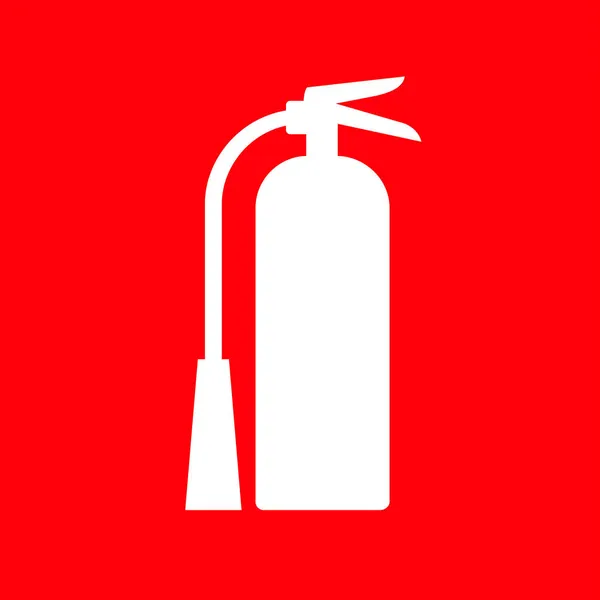 Sinal Segurança Contra Incêndio Extintor Incêndio Símbolo Vermelho Vetorial Autocolante Ilustrações De Bancos De Imagens Sem Royalties