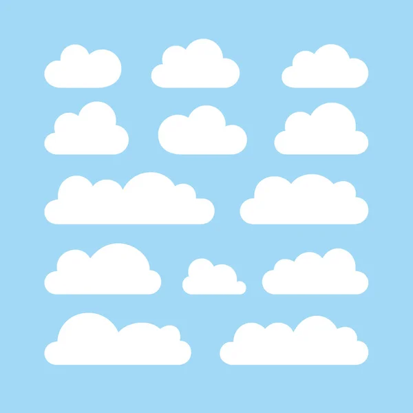 Conjunto Ícones Nuvem Símbolo Servidor Para Site Aplicativo Móvel Armazenamento Vetores De Bancos De Imagens