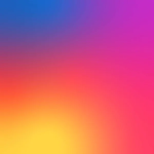 Instagram Fond Fond Réseau Social Coloré Gradient Lumineux Illustration Vectorielle — Image vectorielle