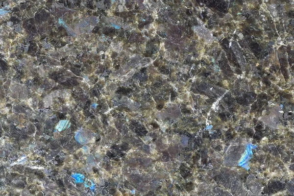 Closeup of granite, an igneous rock with phaneritic texture in which mineral grains are visible with the unaided eye. Elegant granite slab texture for background