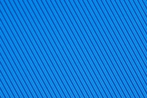 Texture Corrugated Cardboard Craft Paper Blue — Stock Photo, Image