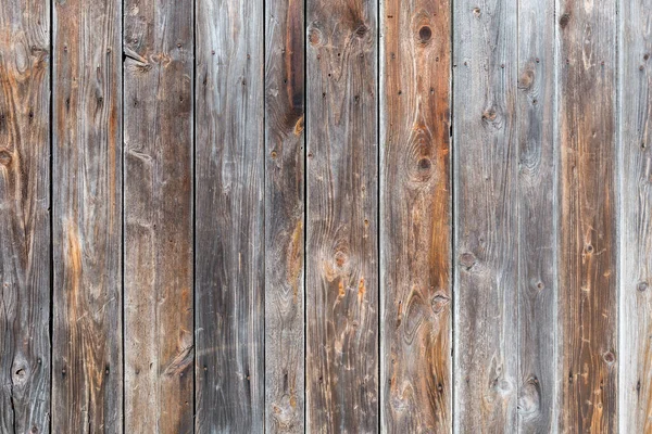 Background of old natural wood planks. Rural architecture wall.