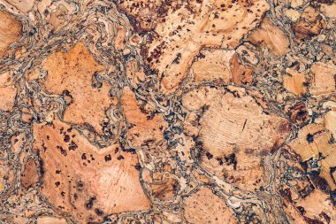 Duvar dekorasyonu için mantar fayansının soyut dokusu.