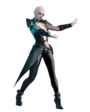 Paranormal Kraliçe Kadın, 3D Görüntü, 3D Görüntü