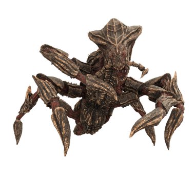 Uzaylı Yaratık İzole Edildi, 3 boyutlu Resim, 3 boyutlu Yapılandırma