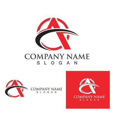 Bir logo vektör dizaynı