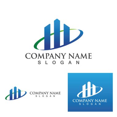 Finans Logosu ve sembol şablonu eps10