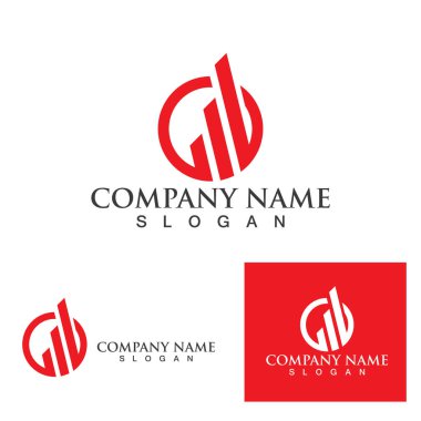 Finans Logosu ve sembol şablonu eps10